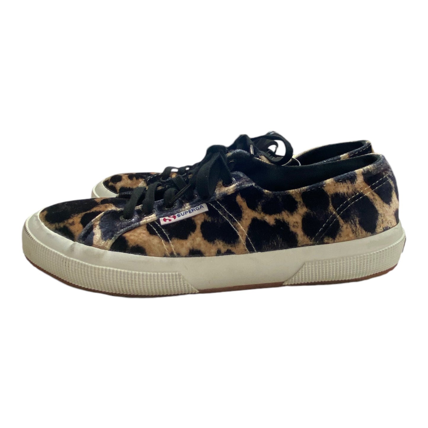 Shoes Athletic By Superga In Animal Print, Size: 8.5