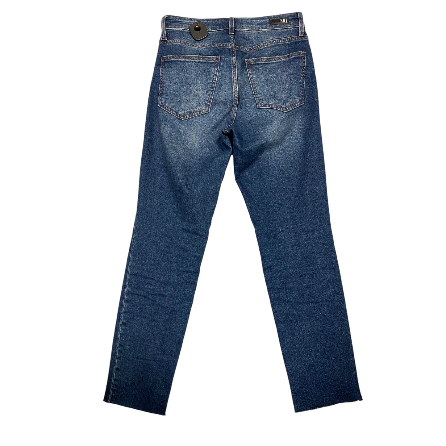 Jeans Straight By Kut In Blue Denim, Size: 4l