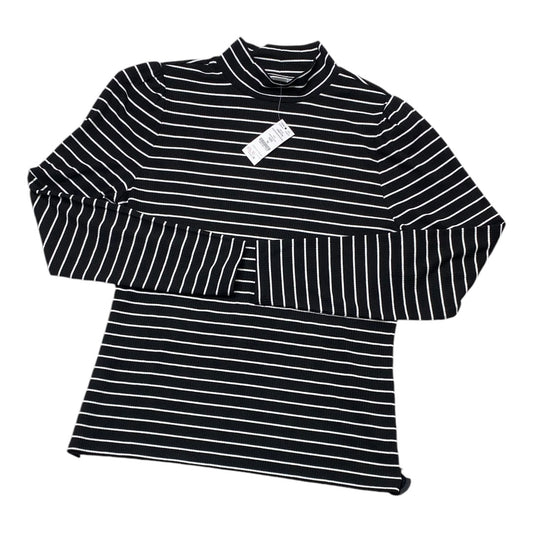 Top Long Sleeve By White House Black Market In Striped Pattern, Size: M