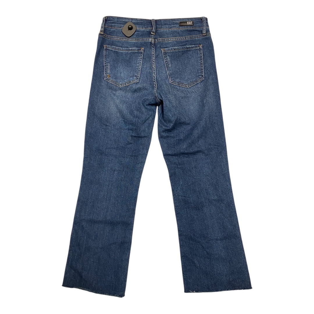 Jeans Straight By Kut In Blue Denim, Size: 2