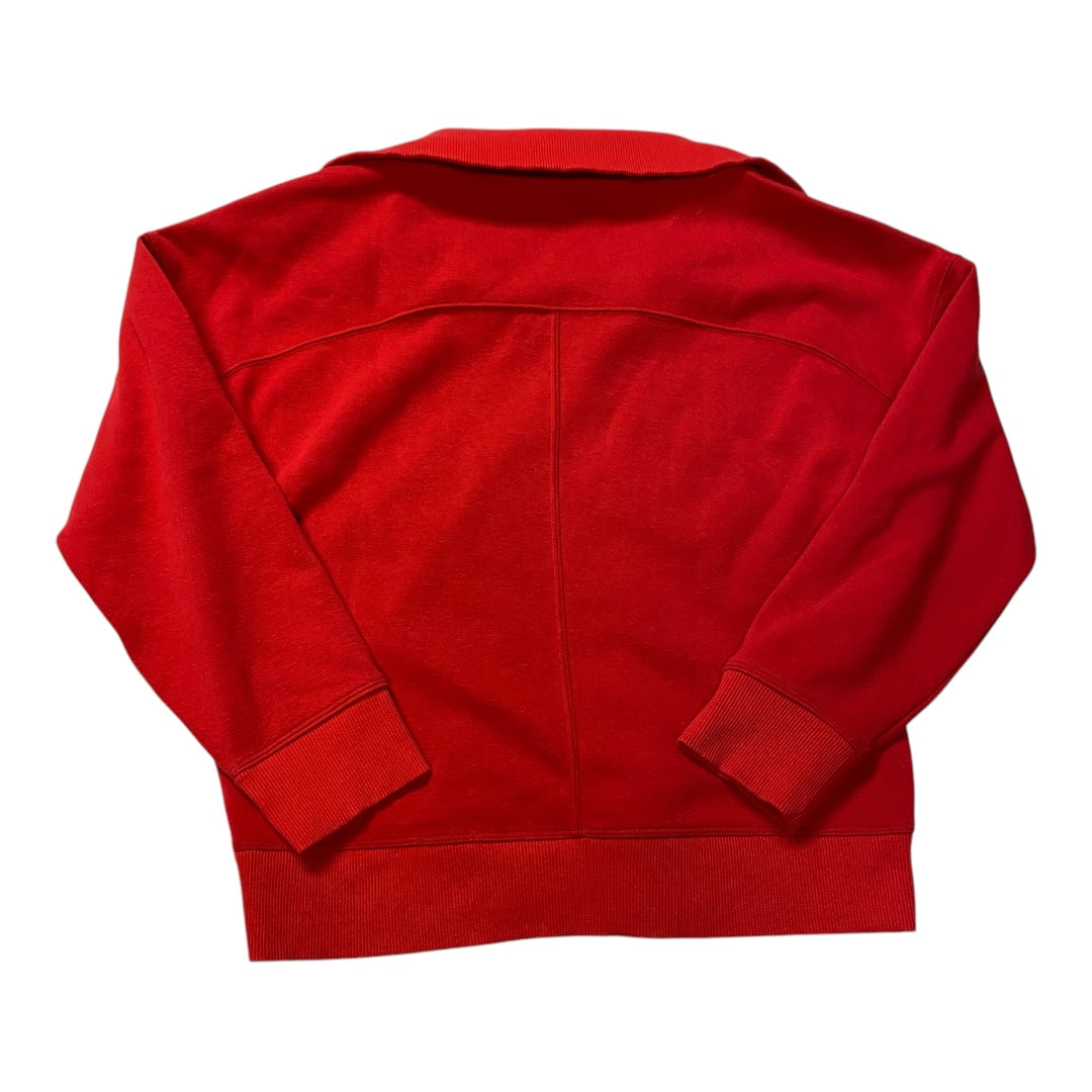 Athletic Top Long Sleeve Crewneck By Athleta In Red, Size: S