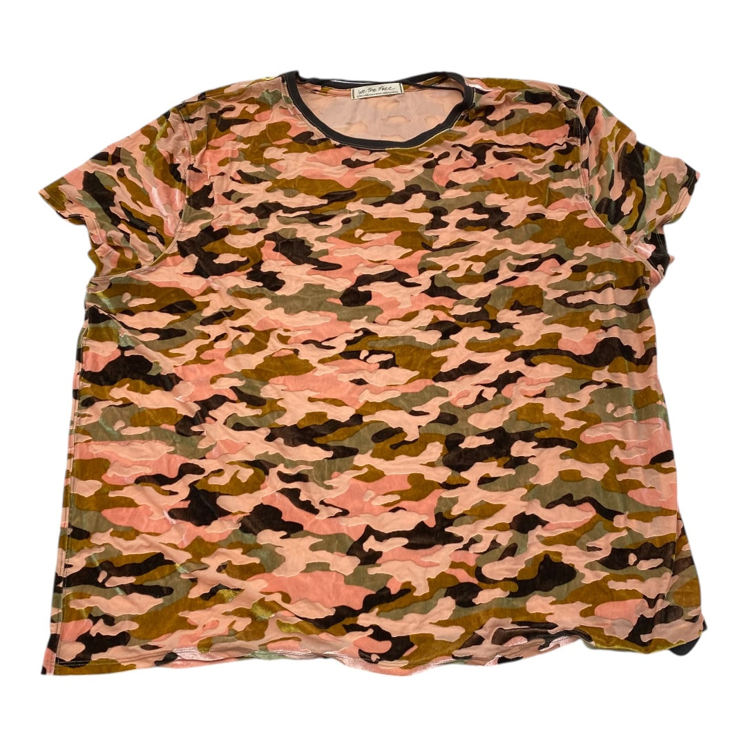 Top Short Sleeve By We The Free In Multi-colored, Size: Xl