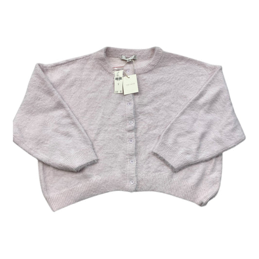 Sweater Cardigan By Anthropologie In Pink, Size: M