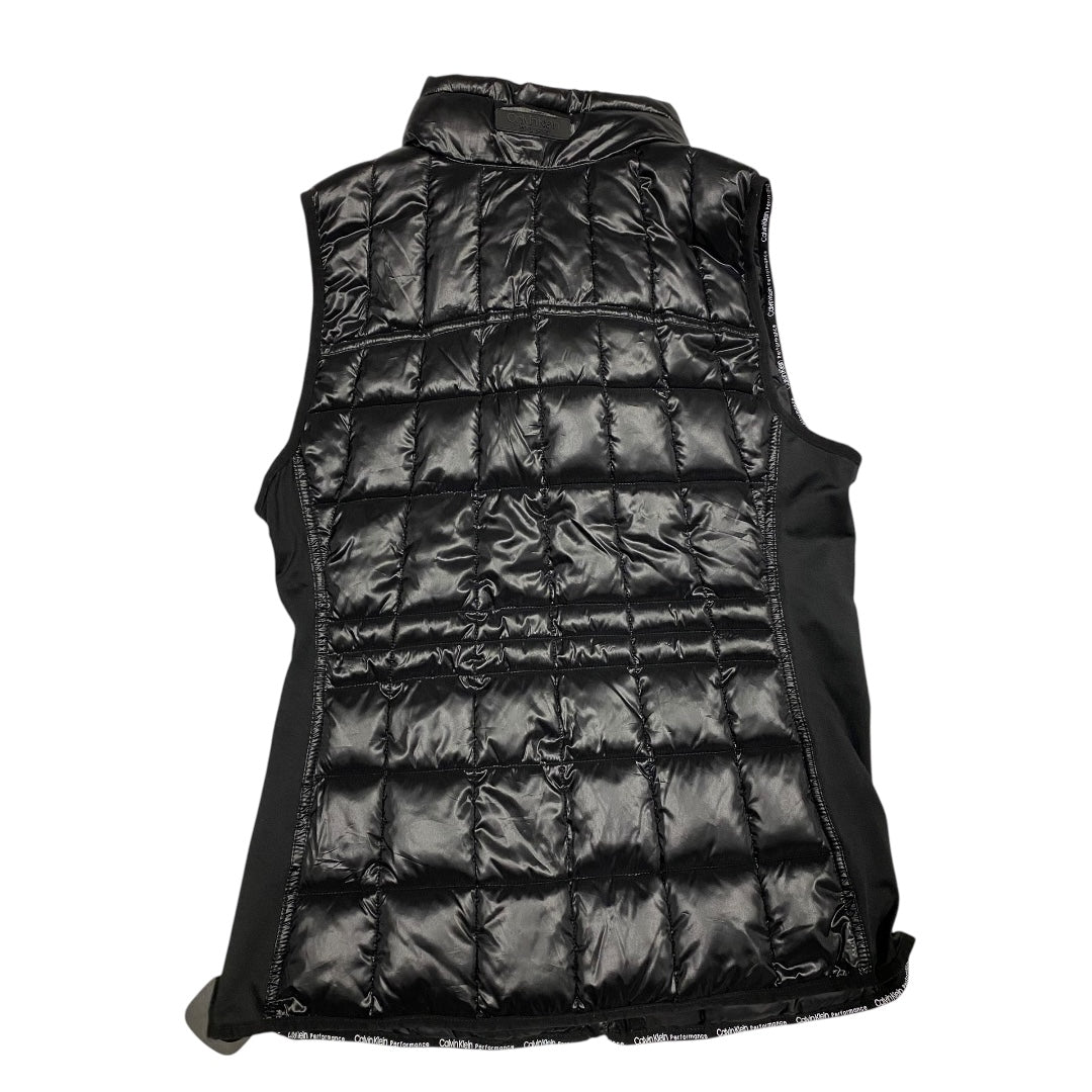 Vest Puffer & Quilted By Calvin Klein Performance In Black, Size: M