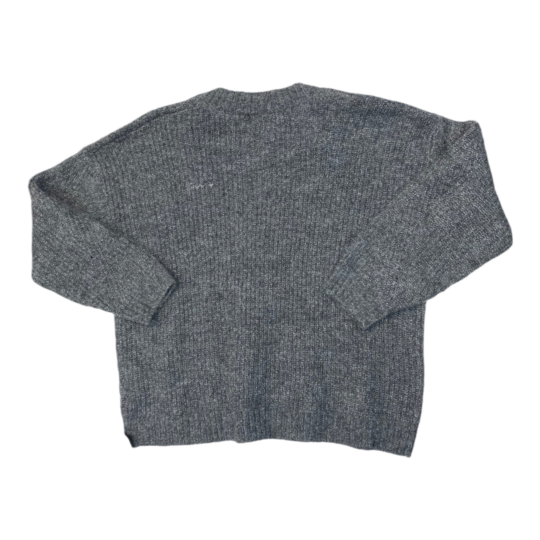 Sweater Cardigan By Old Navy In Grey, Size: L