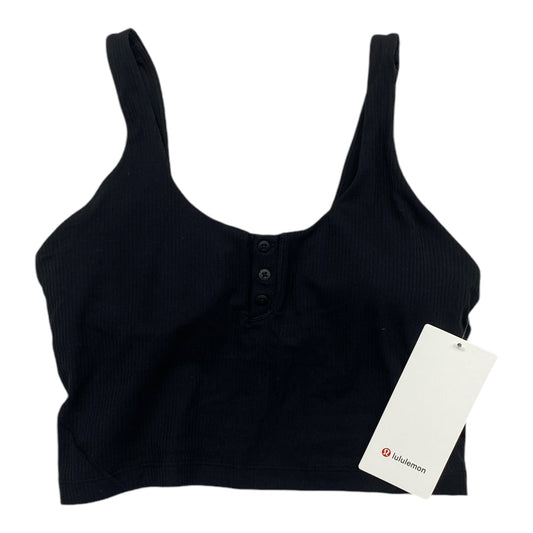 Athletic Bra By Lululemon In Black, Size: 8