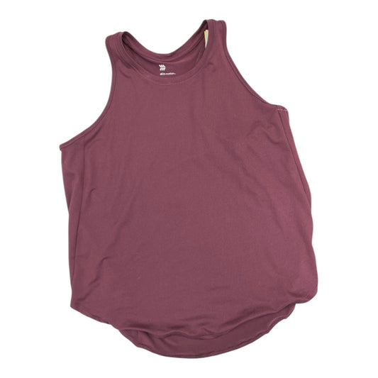 Athletic Tank Top By All In Motion In Purple, Size: L