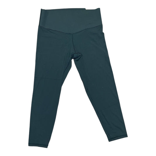 Athletic Leggings By Aerie In Green, Size: Xl