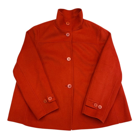 Coat Other By Talbots In Orange, Size: 18