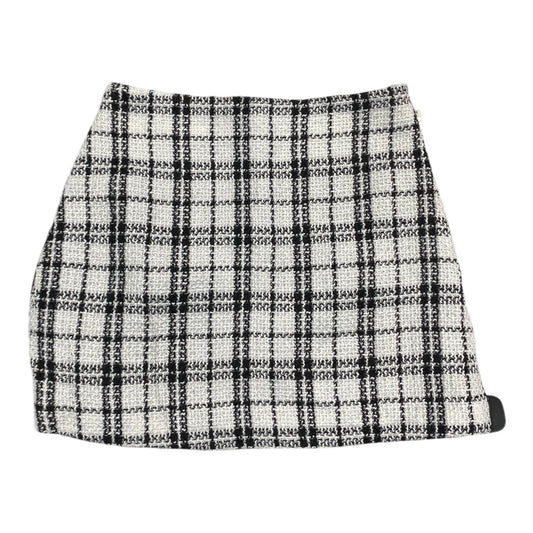 Skirt Mini & Short By Lulus In Black & White, Size: S