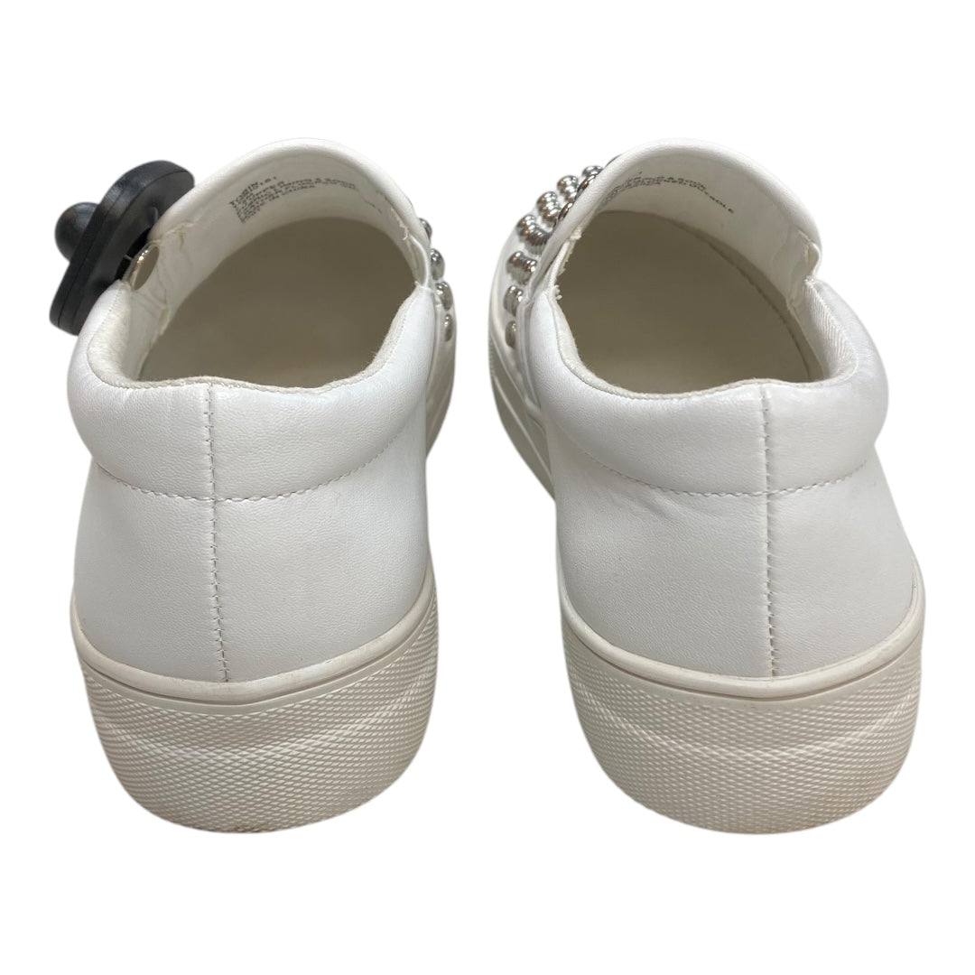 Shoes Athletic By Steve Madden In White, Size: 7.5