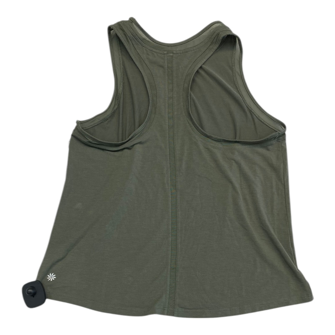 Athletic Tank Top By Athleta In Green, Size: S