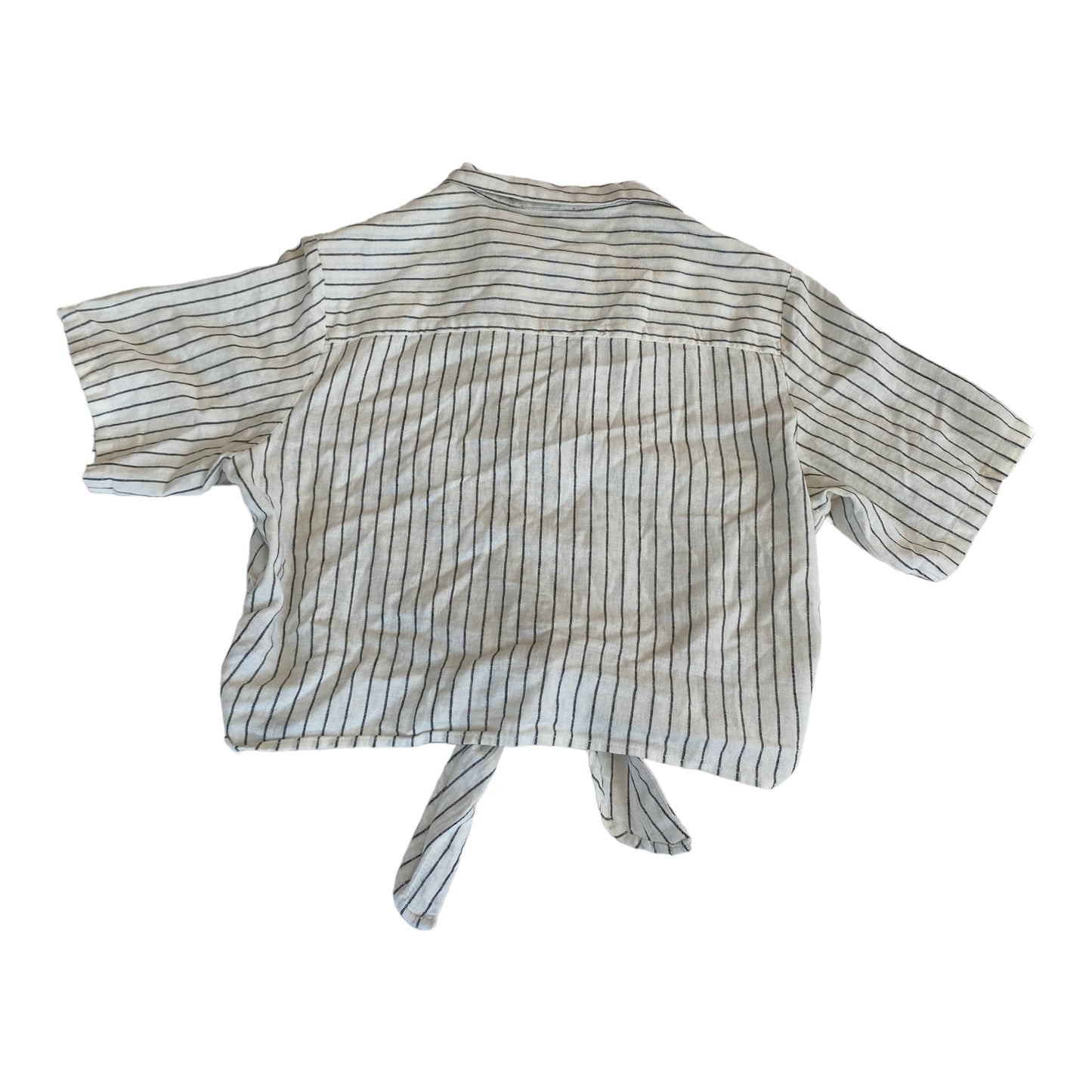 Striped Pattern Top Short Sleeve Sanctuary, Size Xl