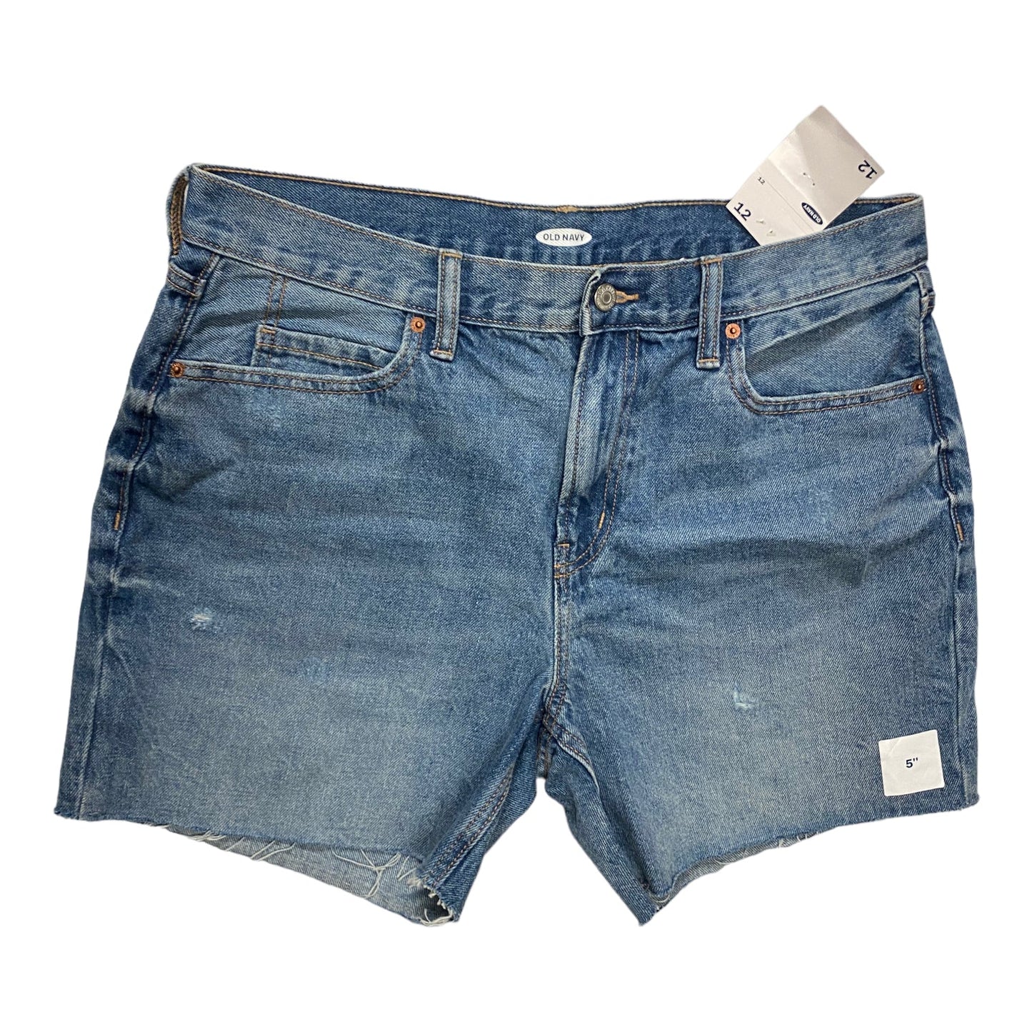 Shorts By Old Navy In Blue Denim, Size: 12