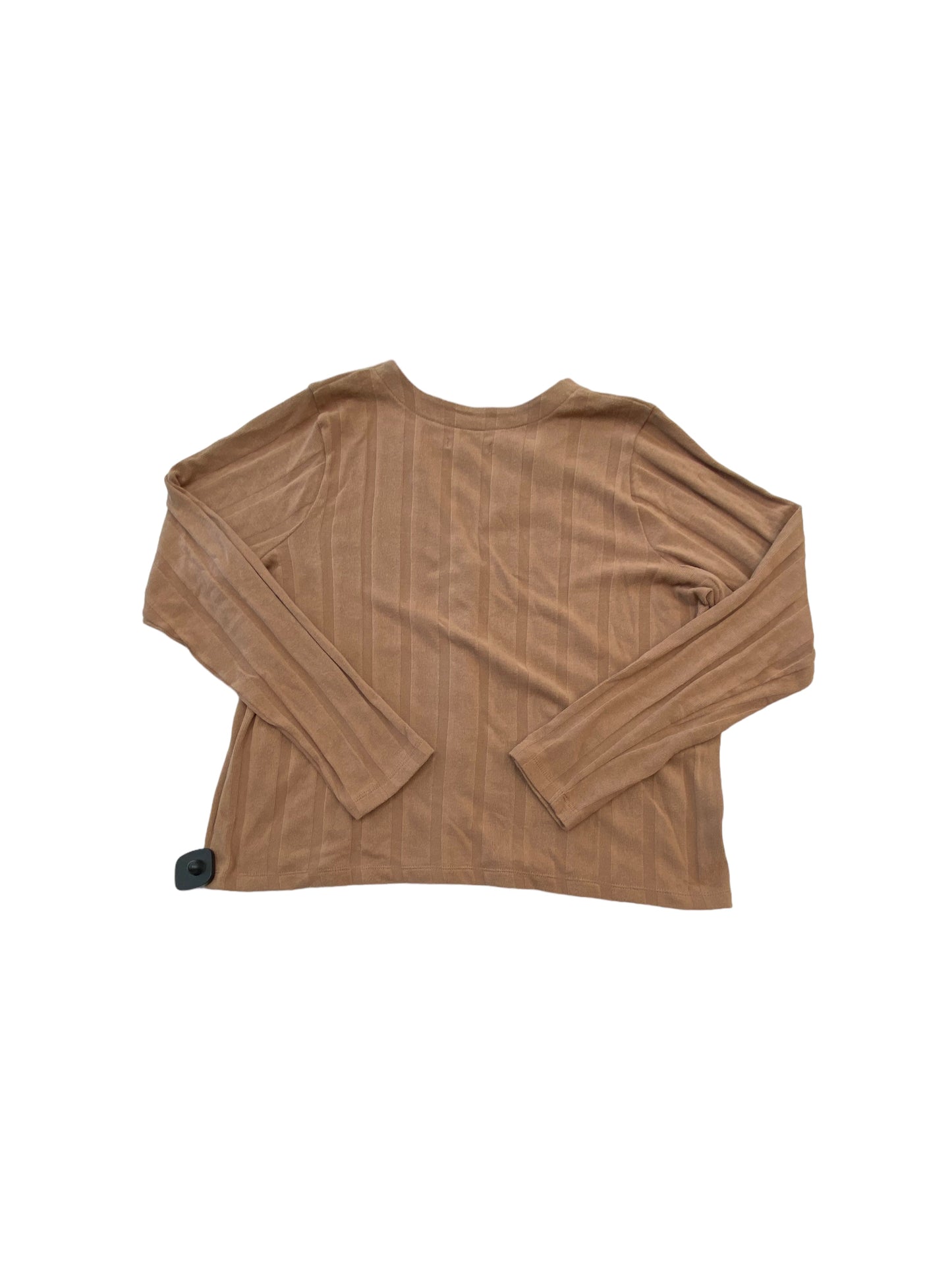 Sweater Cardigan By Madewell In Brown, Size: L