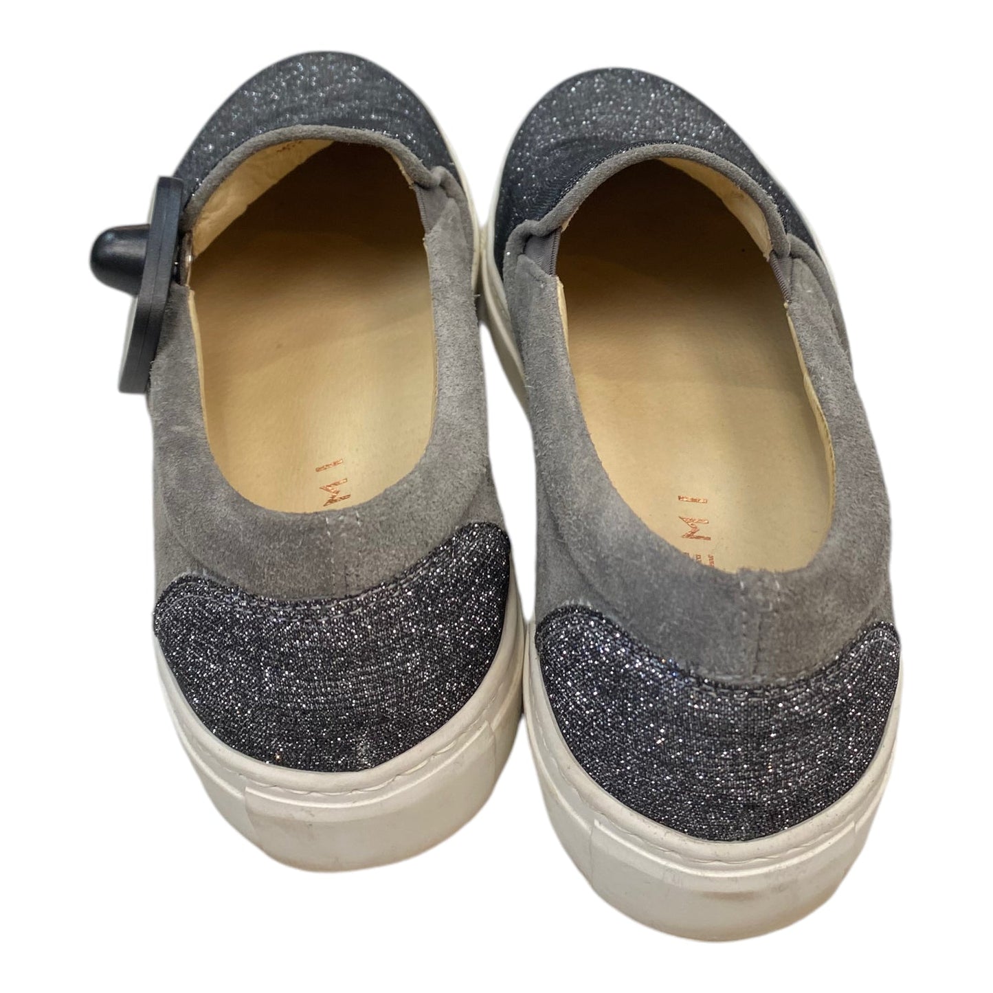 Shoes Sneakers By Cmc In Silver, Size: 7.5