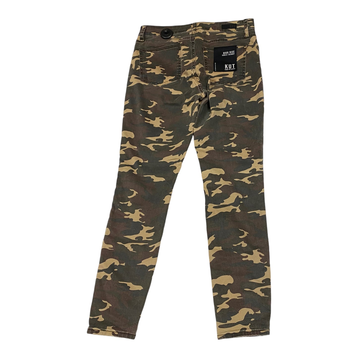 Jeans Skinny By Kut In Camouflage Print, Size: 6