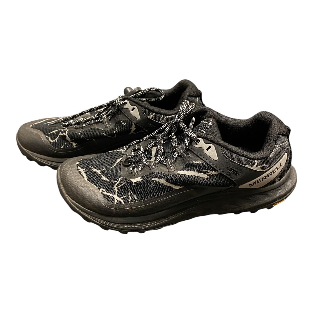 Shoes Athletic By Merrell In Black & White, Size: 9