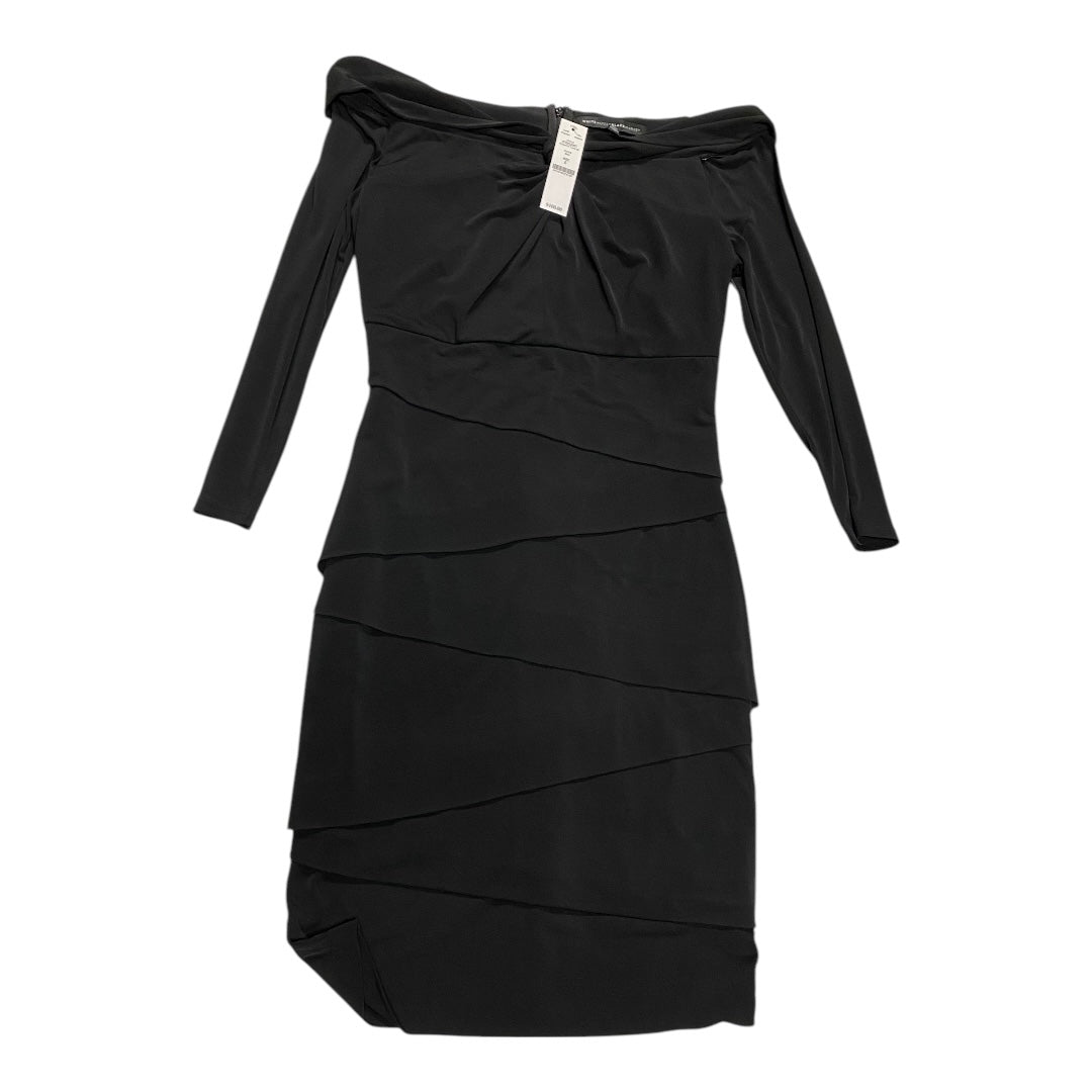 Dress Party Midi By White House Black Market In Black, Size: 6