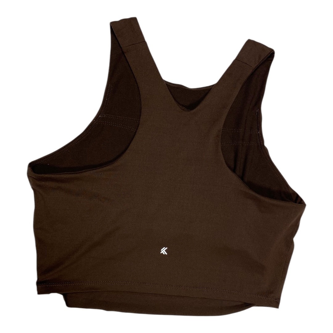 Athletic Bra By Kyodan In Brown, Size: M