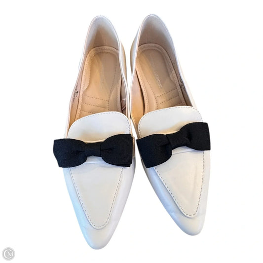 Shoes Heels Block By Adrienne Vittadini In Black & Cream, Size: 7.5