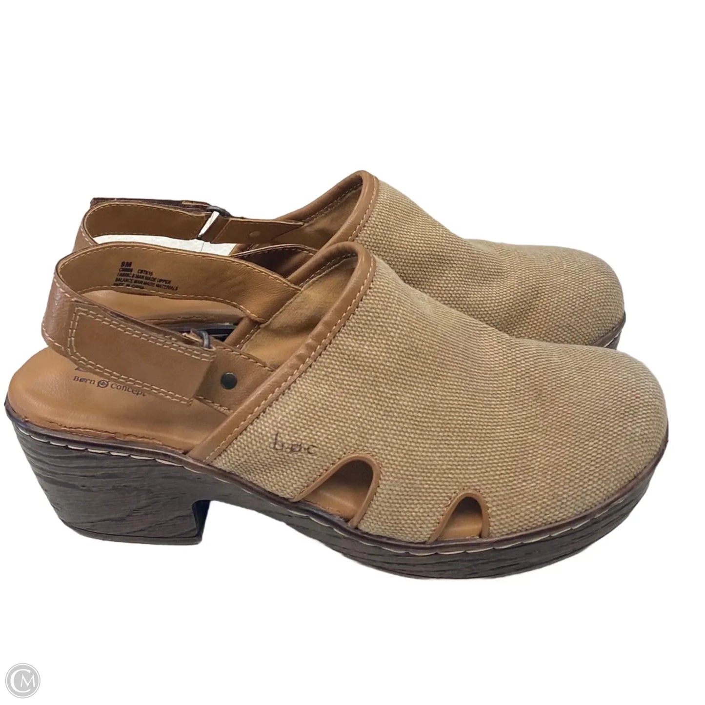 Shoes Heels Block By Boc In Cream, Size: 9