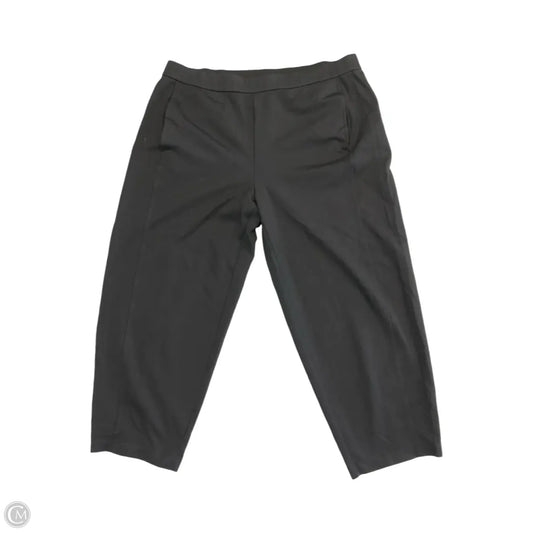 Pants Designer By Eileen Fisher In Black, Size: Xl