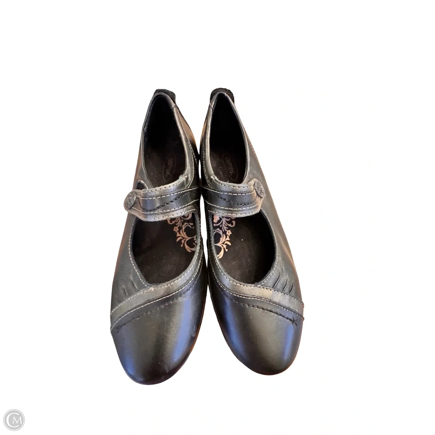 Shoes Flats By Aetrex In Black, Size: 8