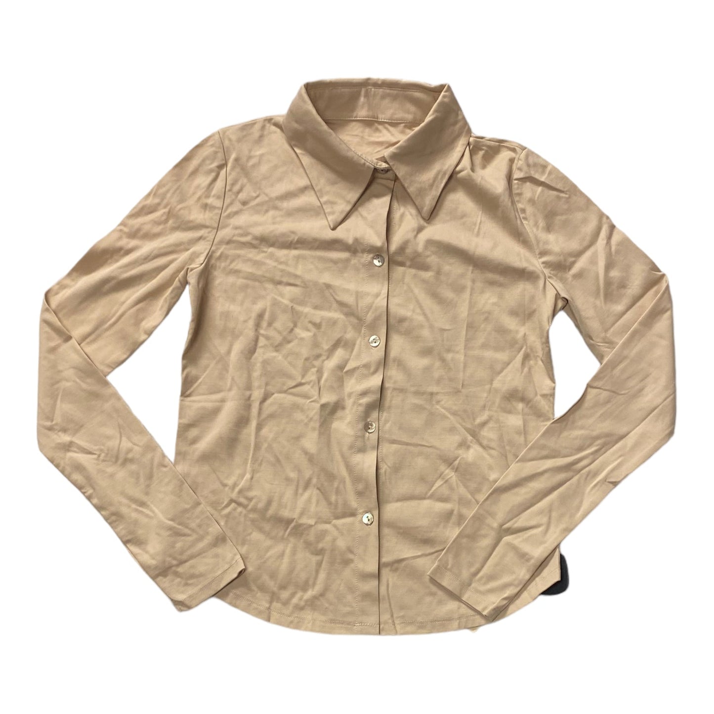 Beige Top Long Sleeve OGL, Size M