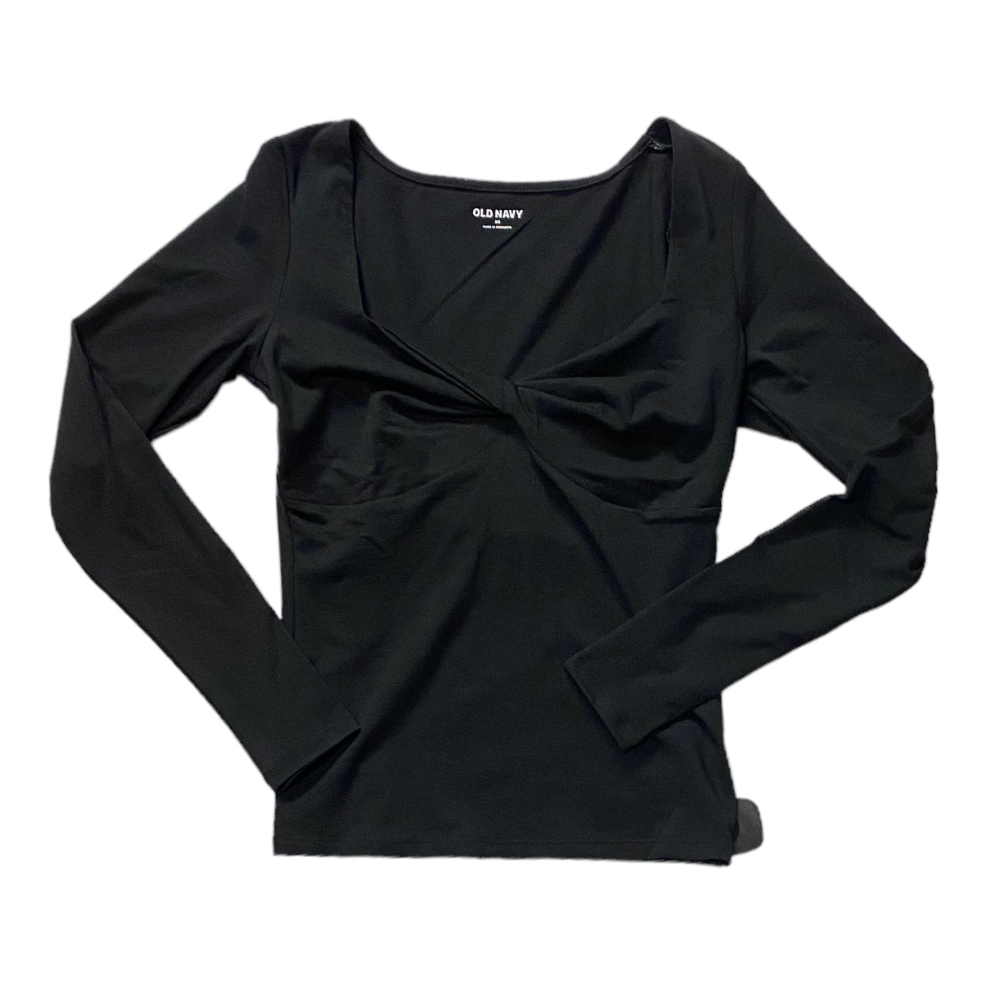 Black Top Long Sleeve Old Navy, Size Xs