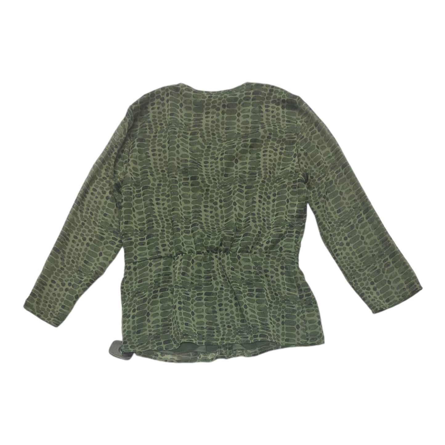 Green Top Long Sleeve Banana Republic, Size Xs