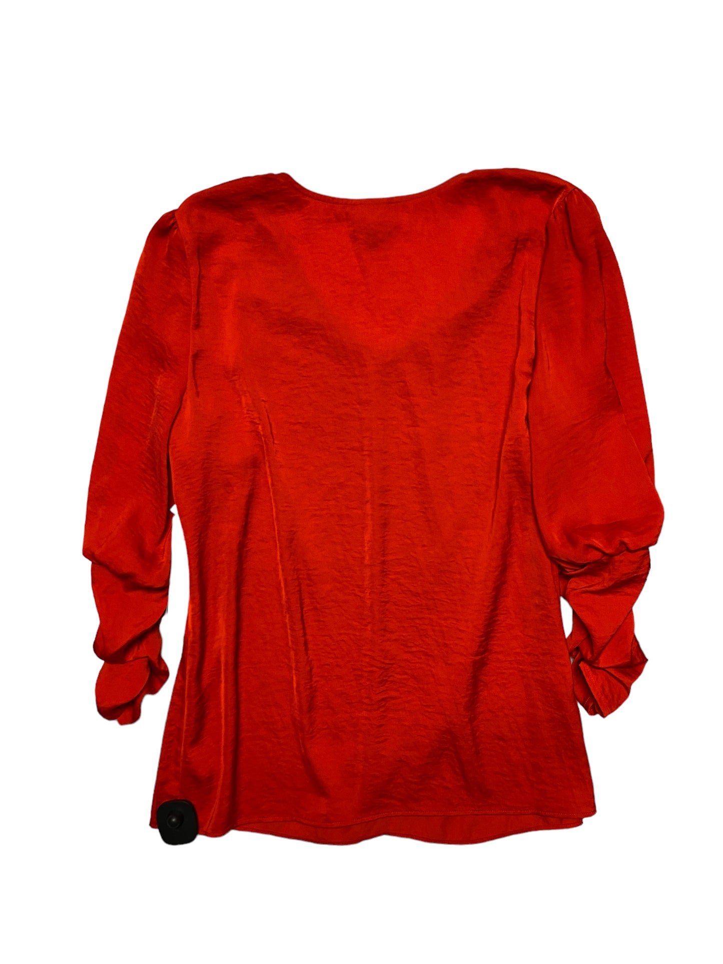 Red Top Long Sleeve Cabi, Size M