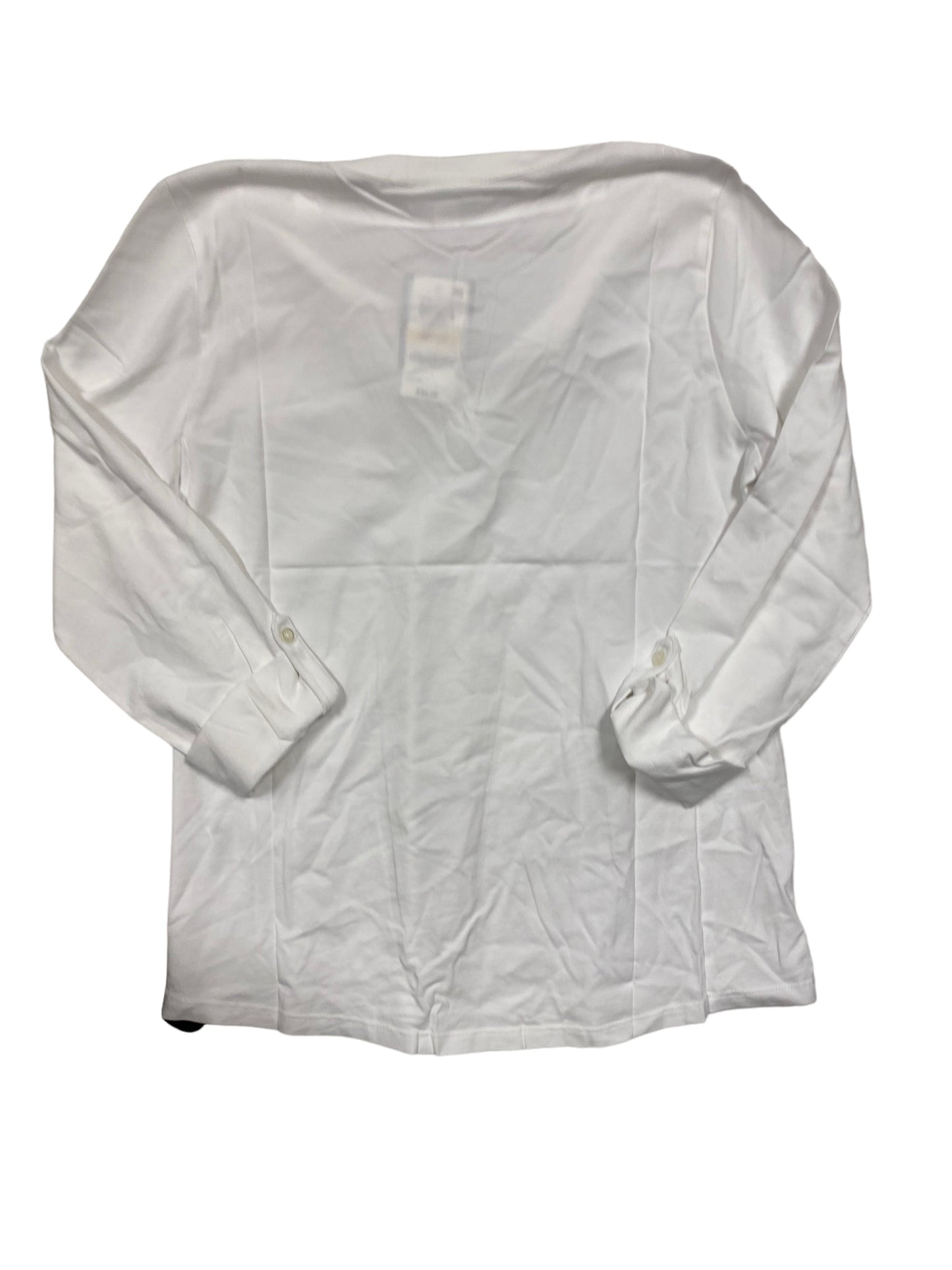 White Top Long Sleeve Charter Club, Size M