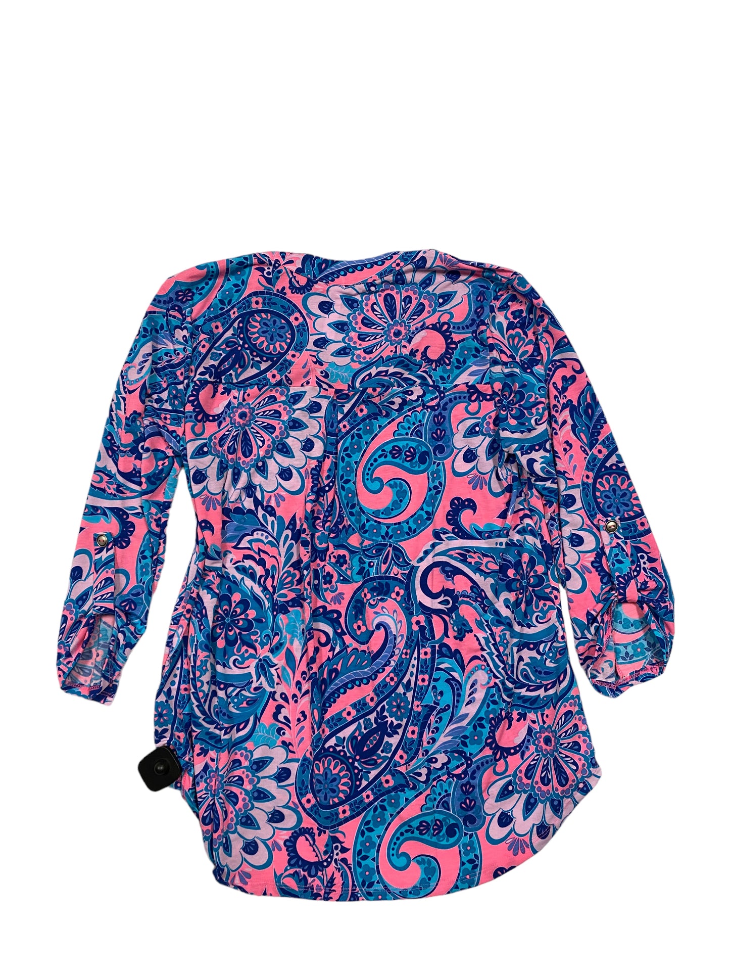 Multi-colored Top Long Sleeve Cmc, Size M