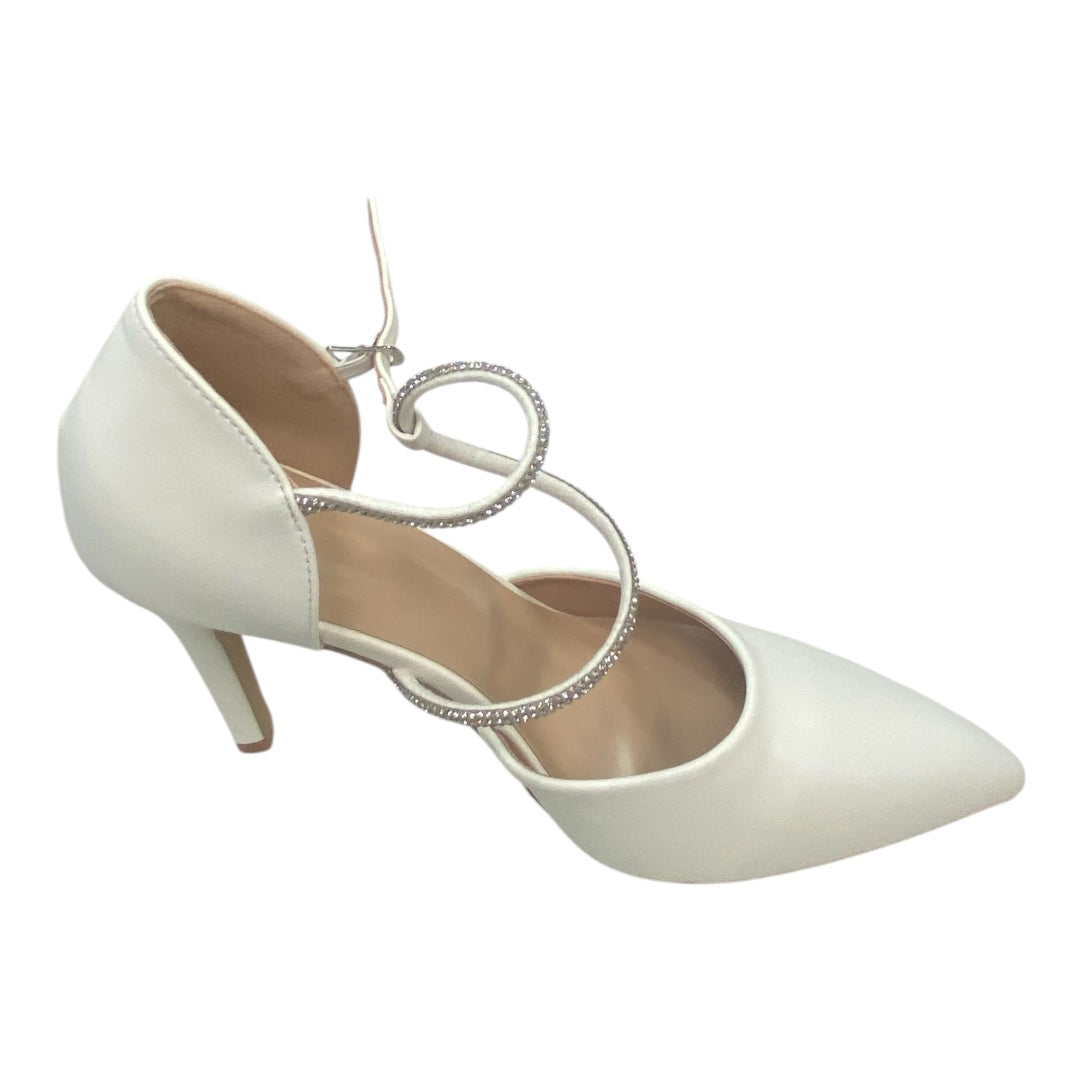 Shoes Heels Stiletto By Cmc In White, Size: 9