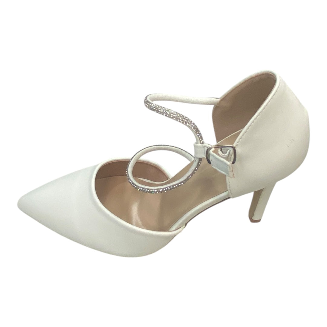 Shoes Heels Stiletto By Cmc In White, Size: 9