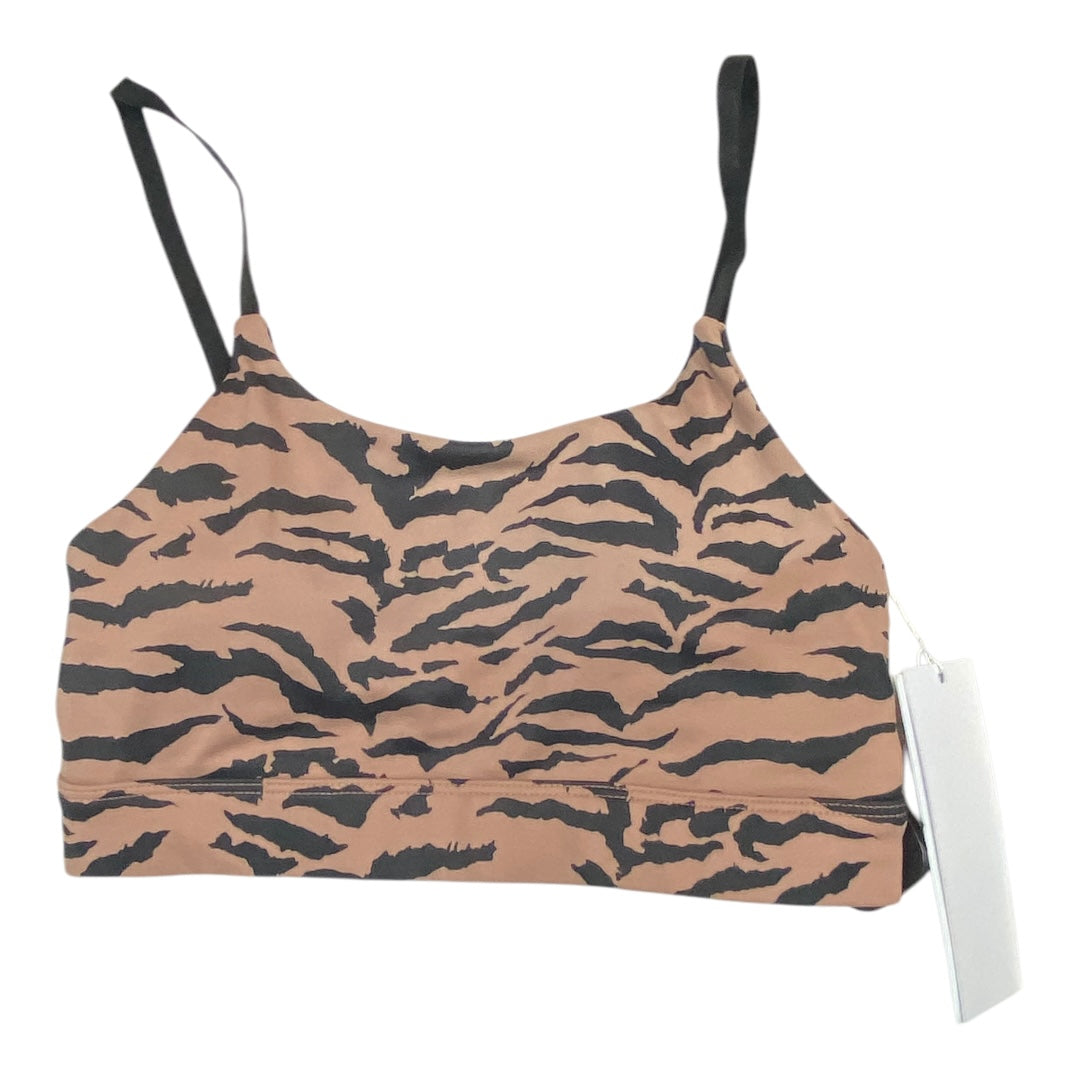 Athletic Bra By Cmc In Animal Print, Size: S