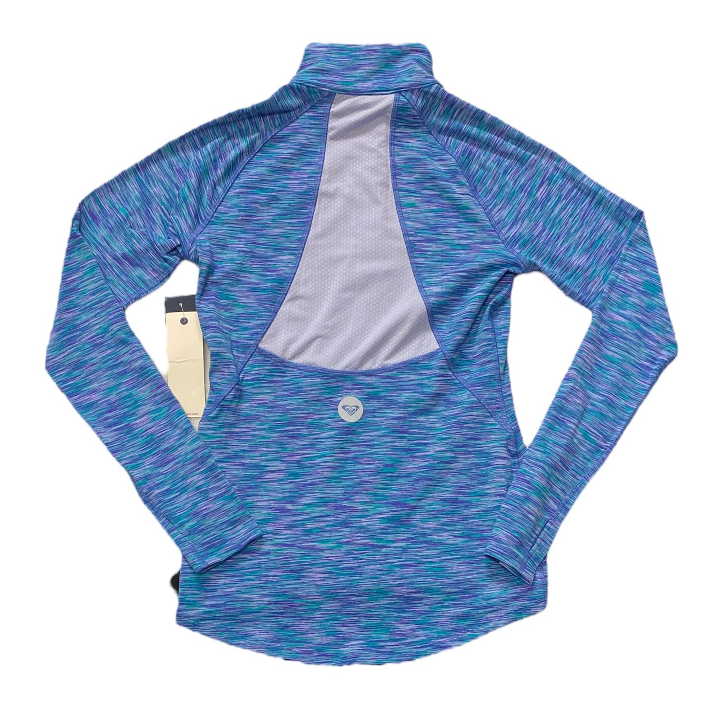 Athletic Top Long Sleeve Collar By Roxy  Size: S