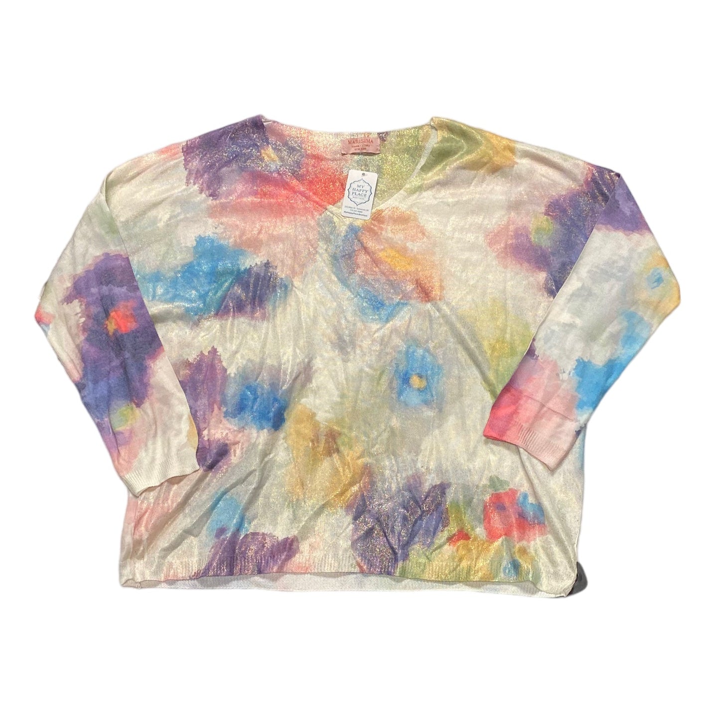 Multi-colored Top Long Sleeve MARISMA, Size Os