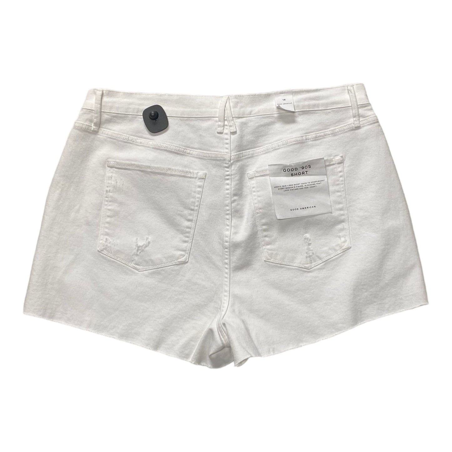 White Shorts Good American, Size 16