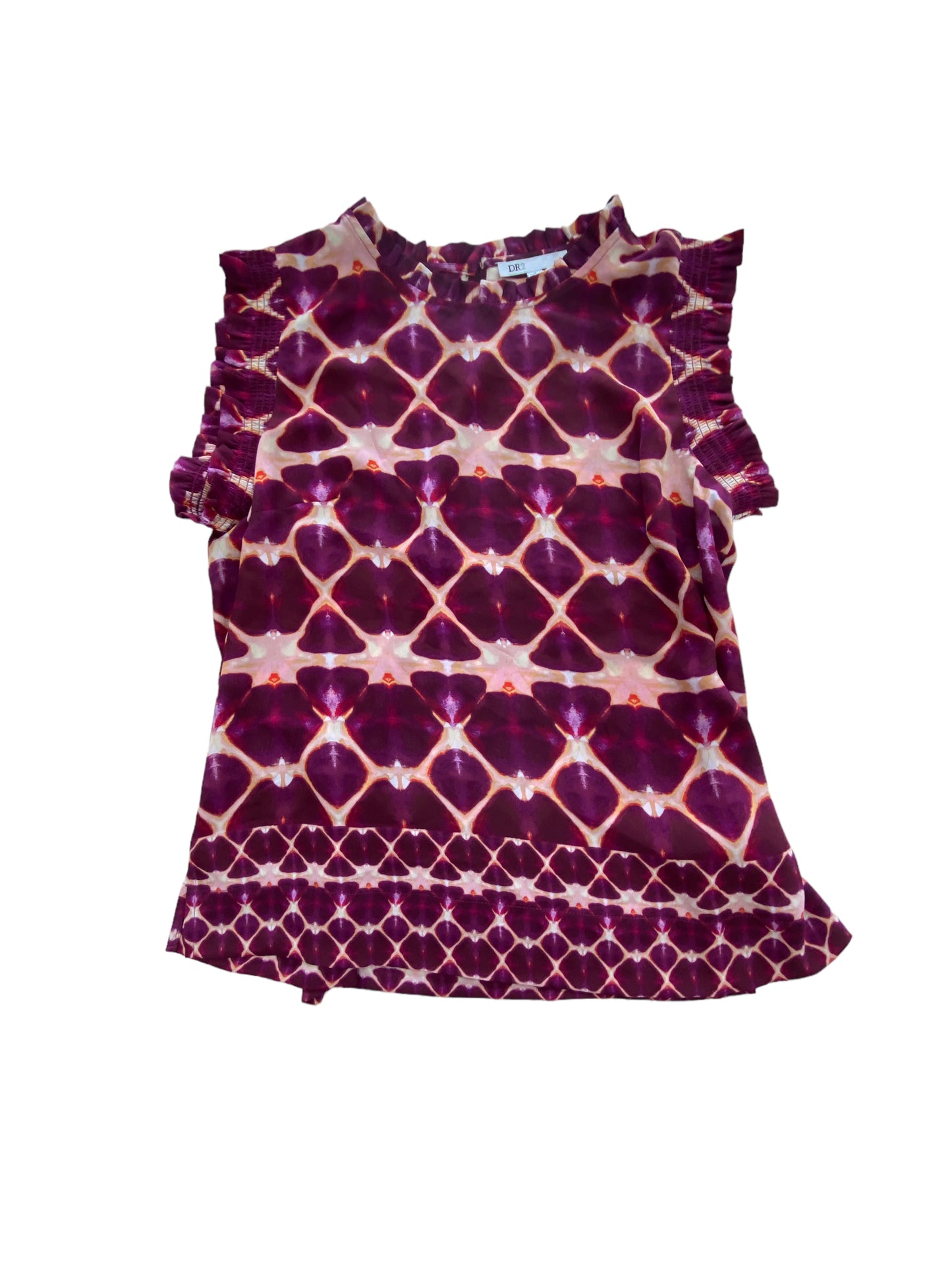 Multi-colored Top Sleeveless Dr2, Size M