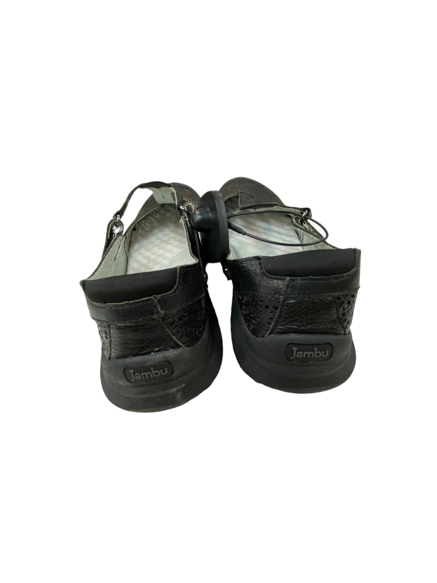 Black Shoes Flats Jambu, Size 9.5