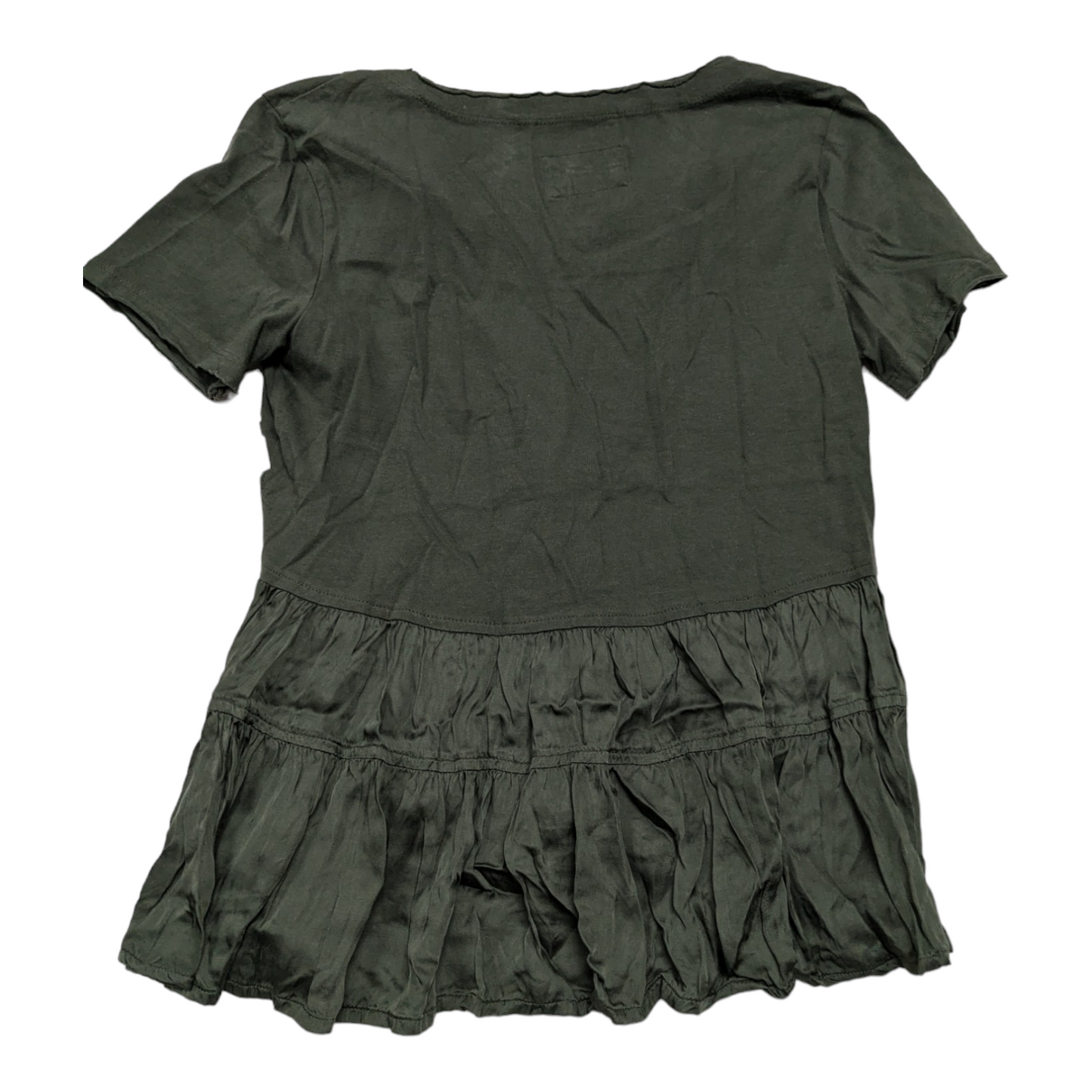 Green Top Short Sleeve Maeve, Size Xs