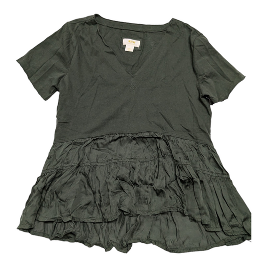 Green Top Short Sleeve Maeve, Size Xs