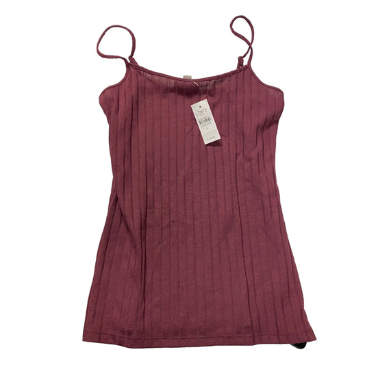 Purple Top Sleeveless Loft, Size S