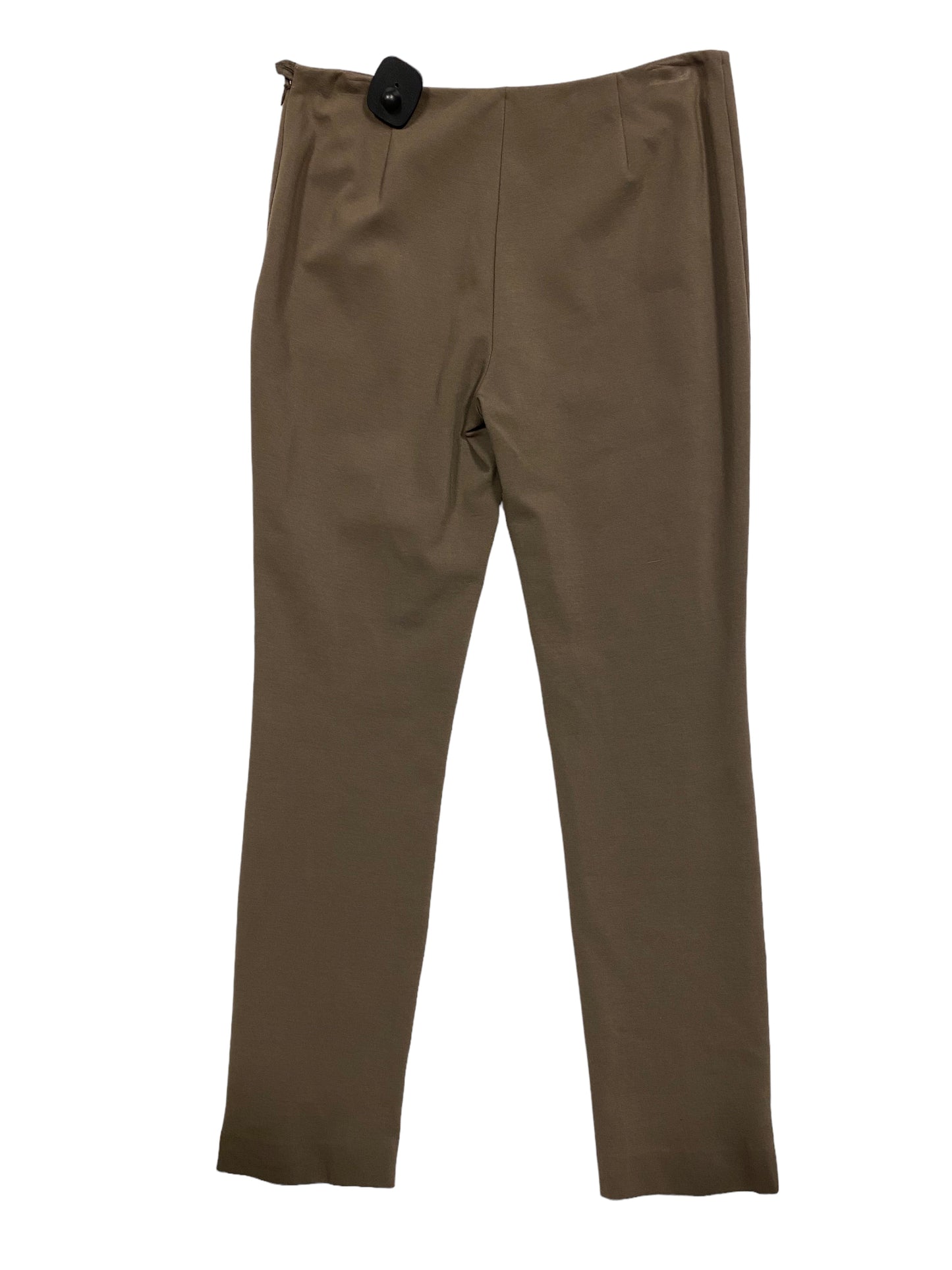 Brown Pants Designer Lafayette 148, Size S