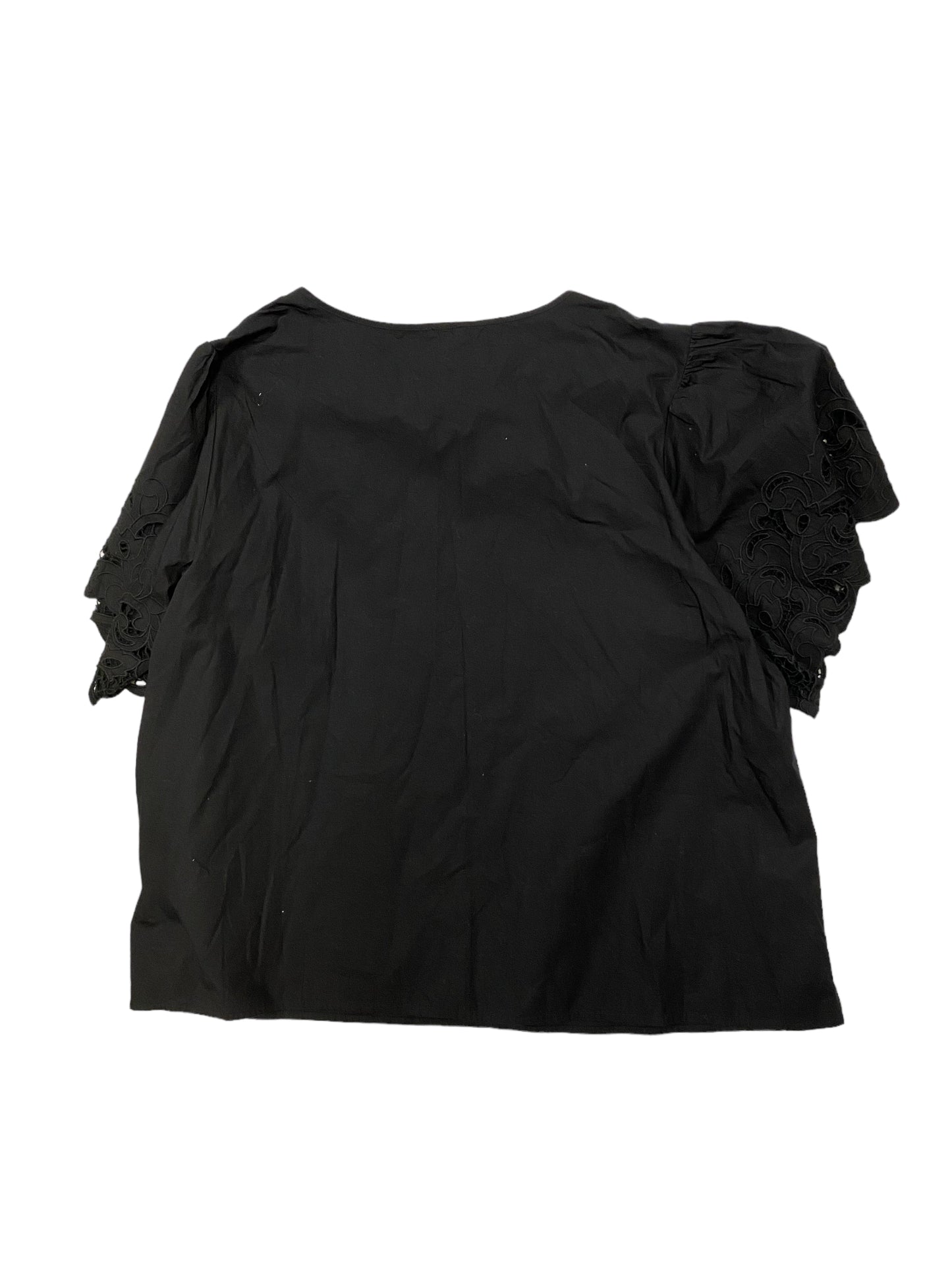 Black Top Short Sleeve Anne Klein, Size 3x