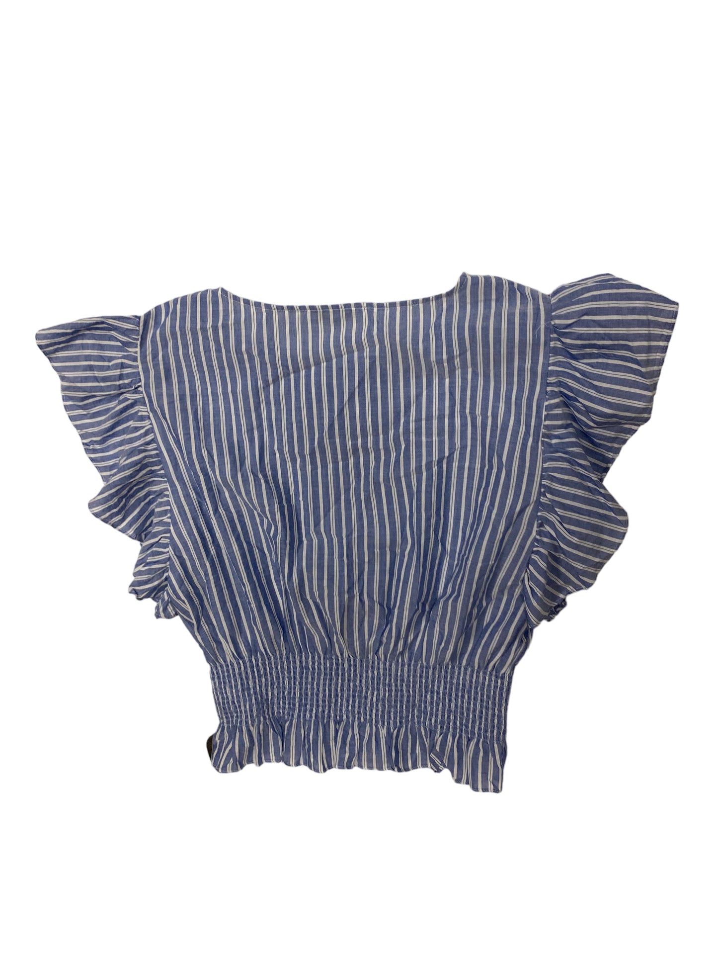 Striped Pattern Top Short Sleeve Madewell, Size M