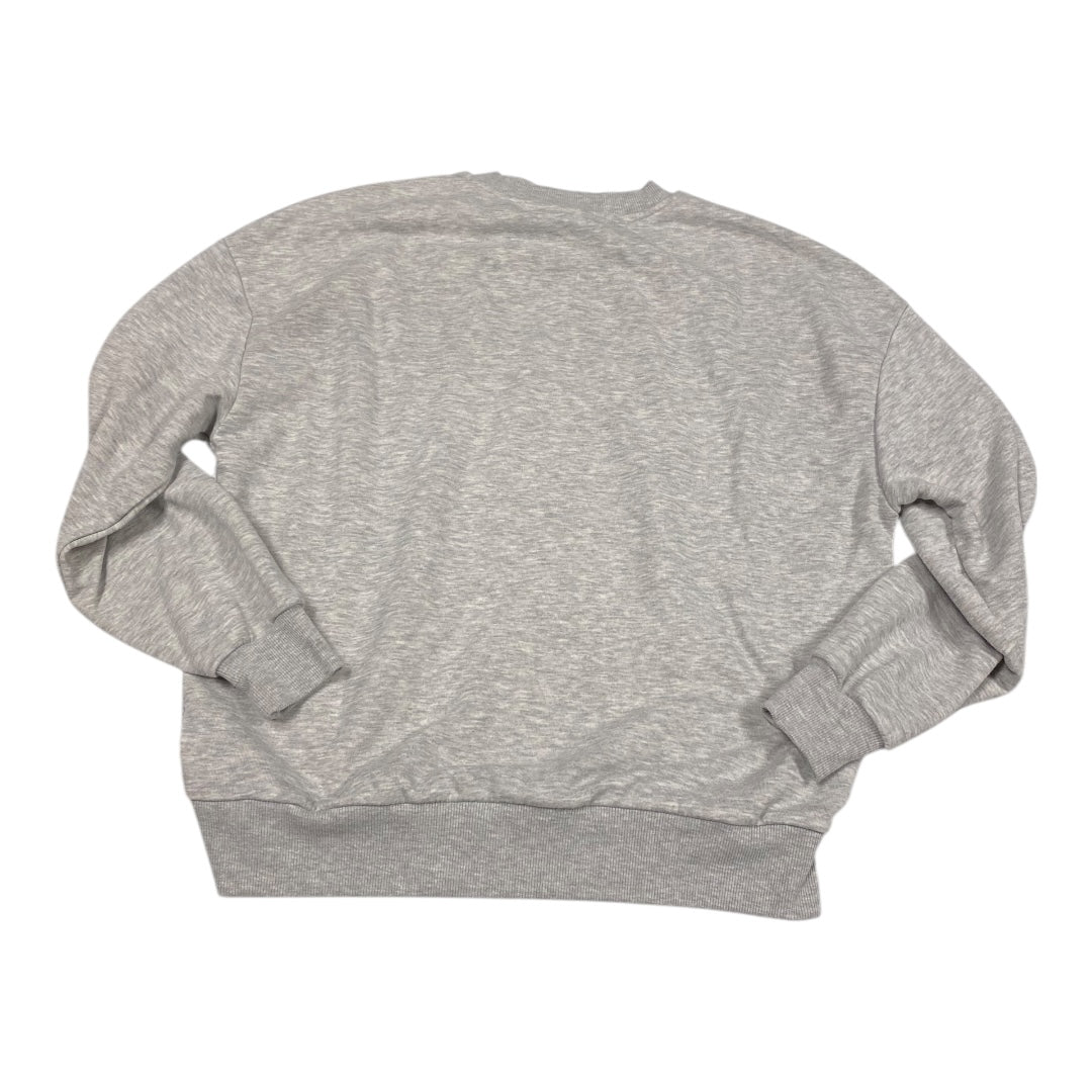 Top Long Sleeve By Francesca's In Grey, Size: S