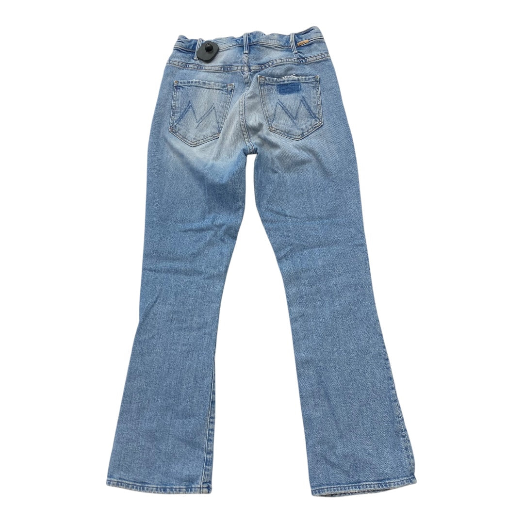 Jeans Boot Cut By Mother In Blue Denim, Size: 2